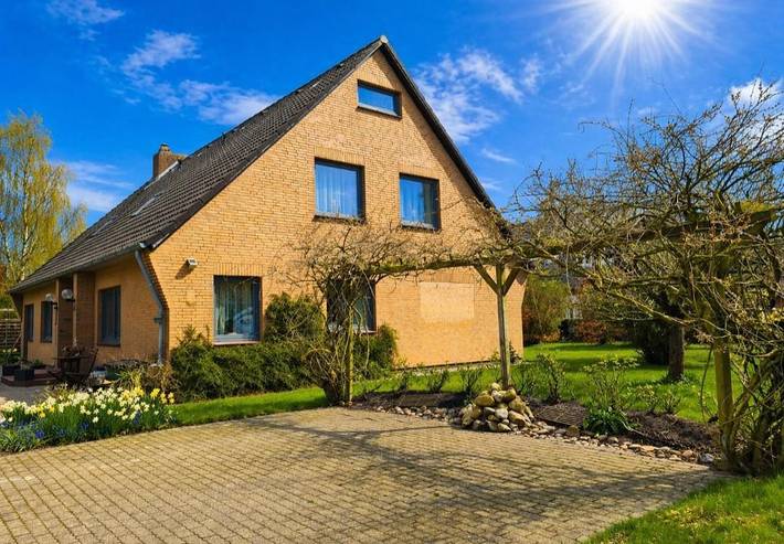 Ferienwohnung für 4 Personen, mit Terrasse und Garten in Garding