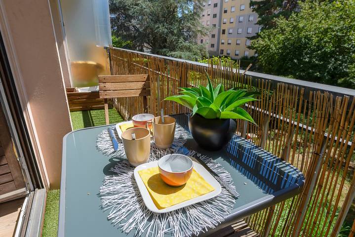 Ganze Wohnung, Ferienwohnung für 2 Personen mit Balkon in Annecy, Annecy (Gemeinde)