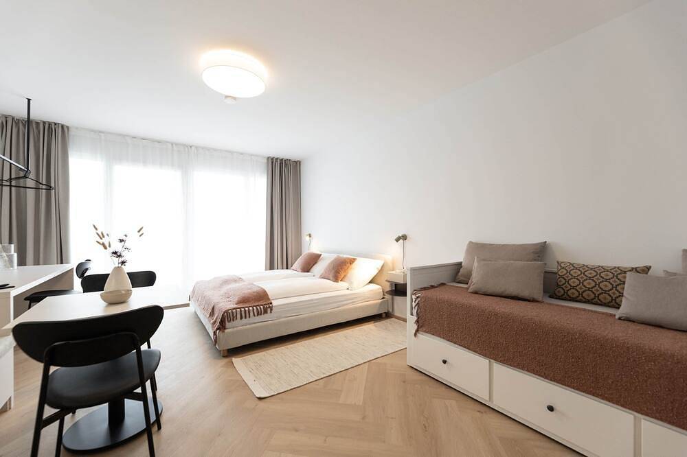 Geheel appartement, Design studio in a sought-after spa location in Bad Schallerbach, Bezirk Grieskirchen