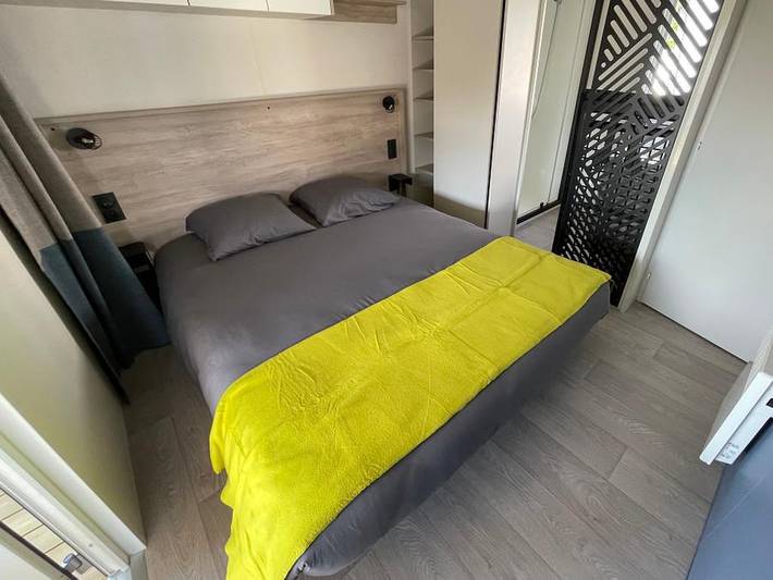 Camping Les Marsouins - Mobilheim 6 personen - Mobilheim Premium 3 Zimmer in Bretignolles-sur-Mer, Loire-Tal
