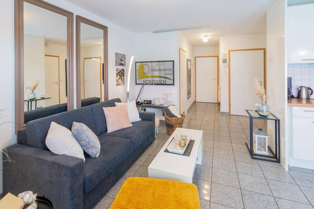 Ganze Wohnung,  Ferienwohnung Dünenrose  in Strand Norddeich, Norddeich