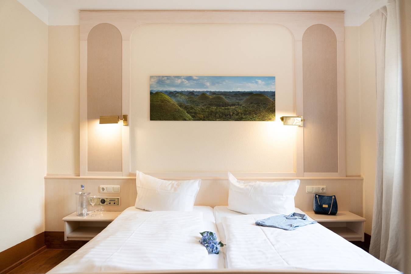 Hotel Villa Italia - Doppelzimmer Economy in Marktheidenfeld, Spessart-Mainland