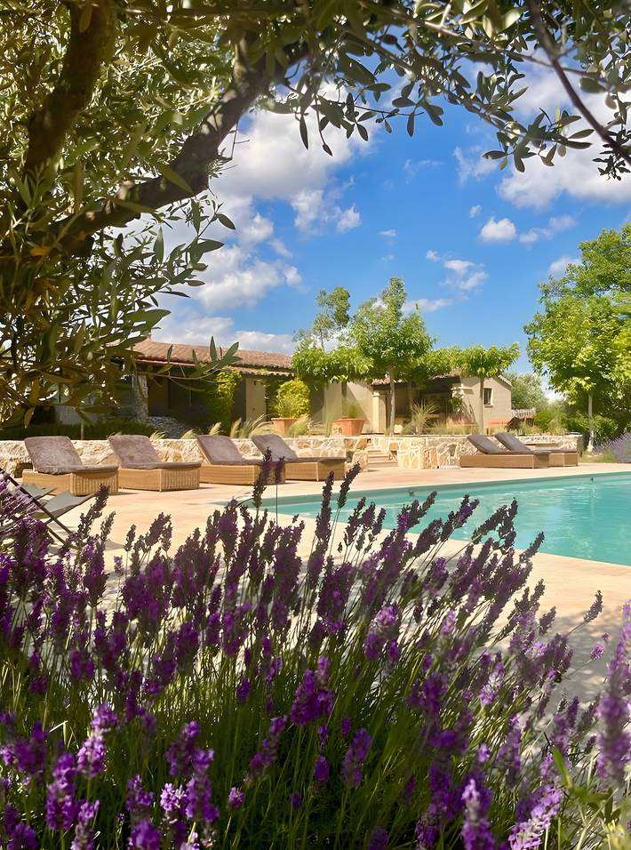 Location de vacances pour 10 personnes, avec jardin, animaux acceptés à Flayosc - 2