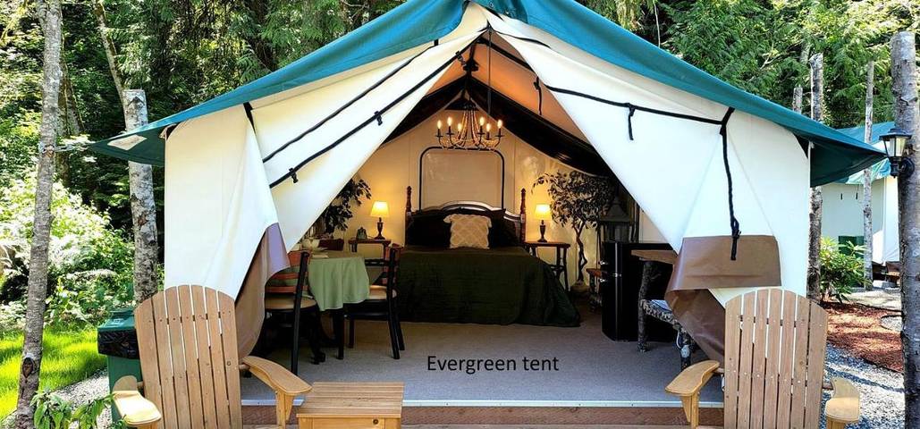Bungalow für 2 Personen, mit Garten in Washington