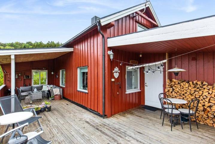 Ferienhaus für 2 Personen, mit Terrasse und Garten sowie Ausblick und Seeblick in Tingvoll - 4
