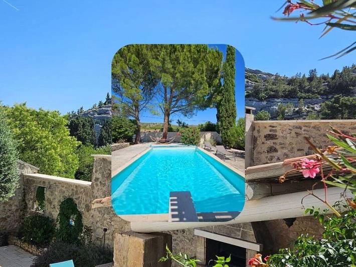 Mas de L" Embeli con piscina in Mouriès, Region de Arles