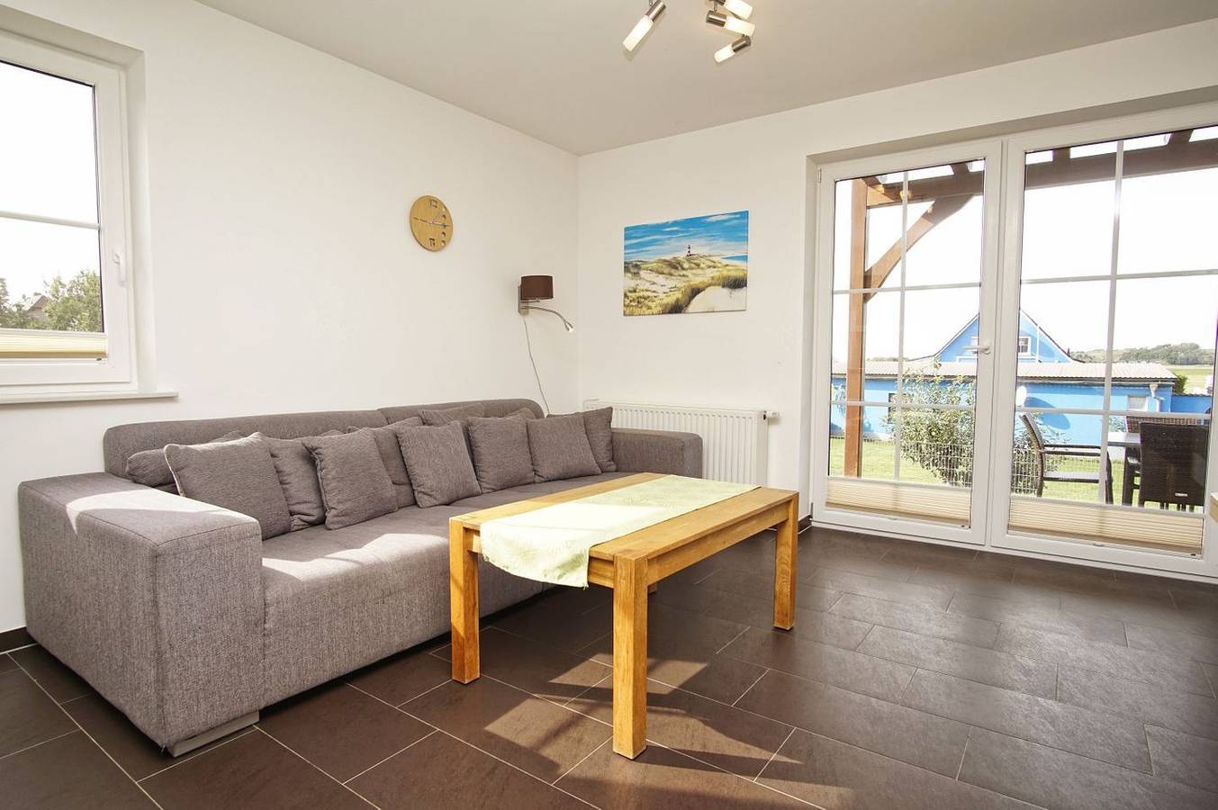 Ganze Wohnung, Schicke Fewo mit Terrasse, Schwimmbad&Sauna gratis - Haus De niege Wech Fewo 01 in Thiessow, Mönchgut