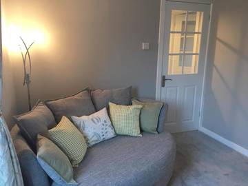 Location de vacances pour 4 personnes, avec vue et jardin à Portree