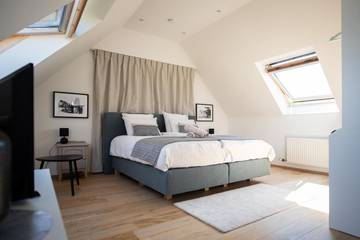 Chambre d’hôte pour 4 personnes, avec vue ainsi que jardin et sauna à Beauvechain