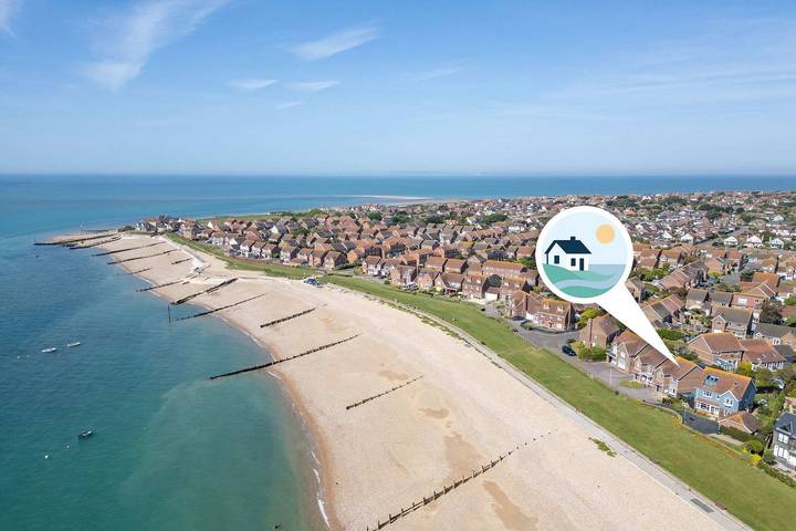 Holiday rental for 6 people, with garden and ocean view, with pets in Selsey