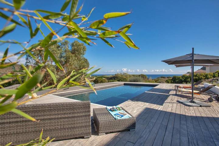 Location de vacances pour 11 personnes, avec piscine ainsi que jardin et vue, animaux acceptés à Sisco - 2