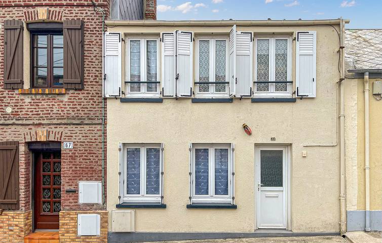 Maison de vacances pour 4 personnes, avec terrasse, animaux acceptés à Ault