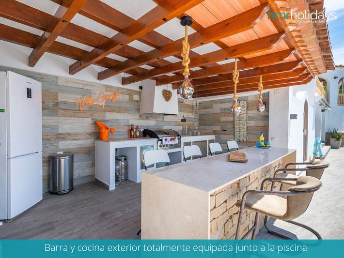 Casa rural para 8 personas, con jardín y balcón en Teulada - 4
