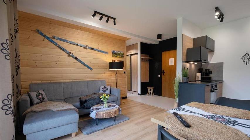 Apartament wakacyjny dla 4 osób, z ogród i sauna oraz widok, zwierzęta dozwolone - 1