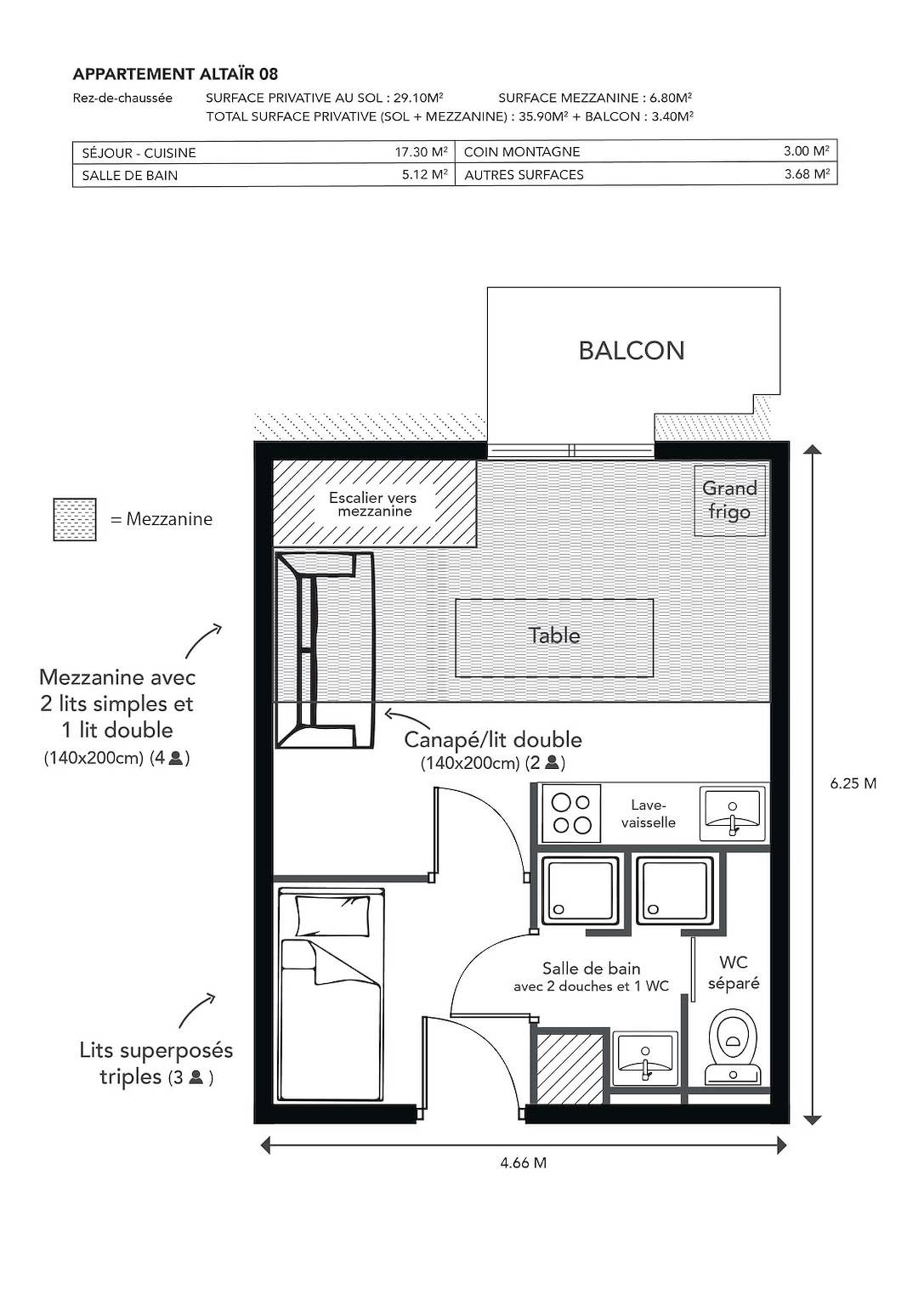 Estudio entero, Risoul - Studio 08 - Fully equipped - Wifi - 30m² - Foot of ski area in Station de Risoul, Risoul