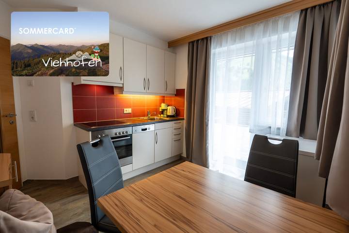 Ferienwohnung für 4 Personen, mit Terrasse und Garten in Viehhofen