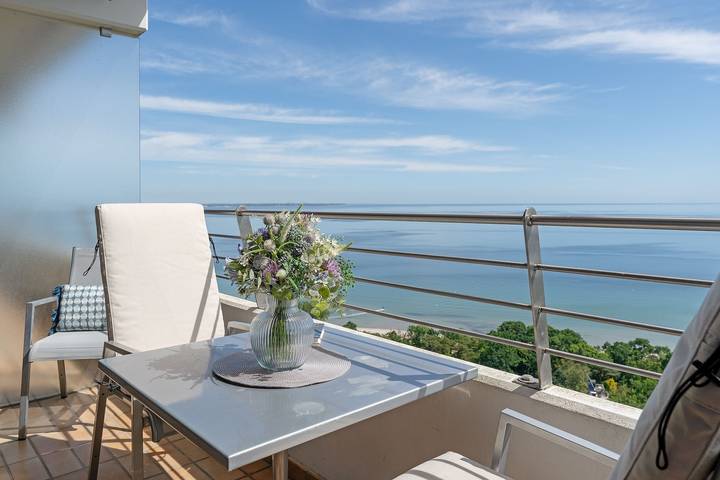 Ferienwohnung für 2 Personen, mit Sauna und Balkon, kinderfreundlich in Timmendorfer Strand