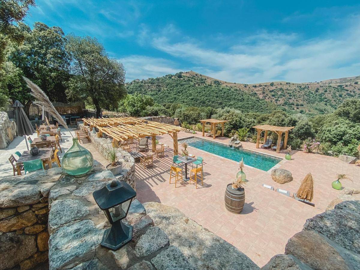 Appartement entier, Résidence de Luxe 4 étoiles à Pietralba, 4 logements piscine chauffée Balagne in Pietralba, Région de Calvi