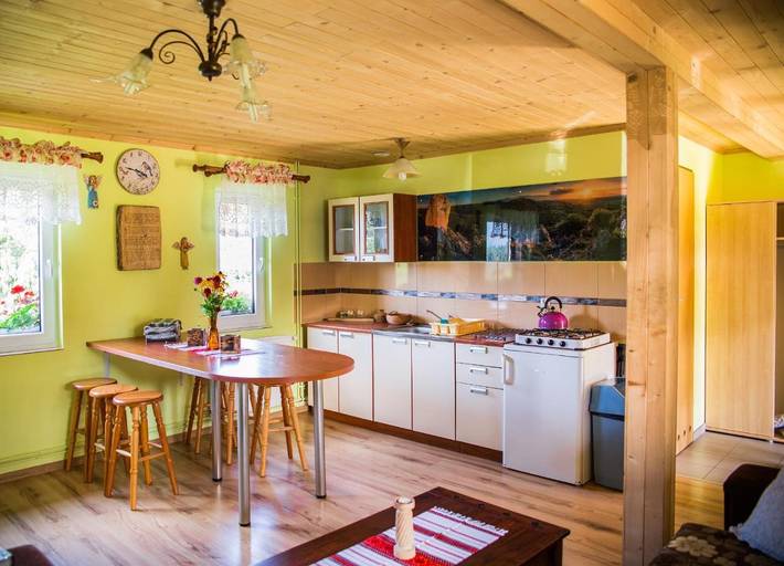 Domek letniskowy dla 8 osób, z ogród w Bieszczady