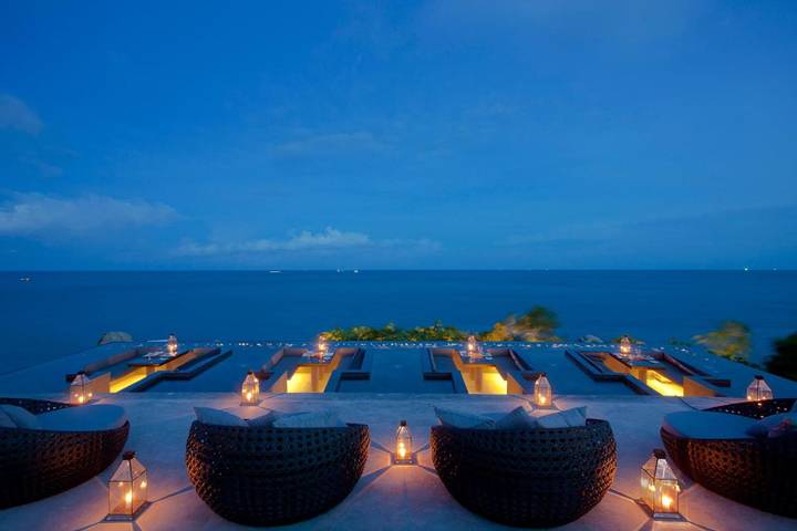 Station pour 10 personnes, avec sauna ainsi que piscine et jardin à Lamai Beach - 4