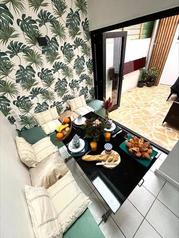 Gîte pour 4 personnes, avec terrasse dans La Gare Du Midi Biarritz