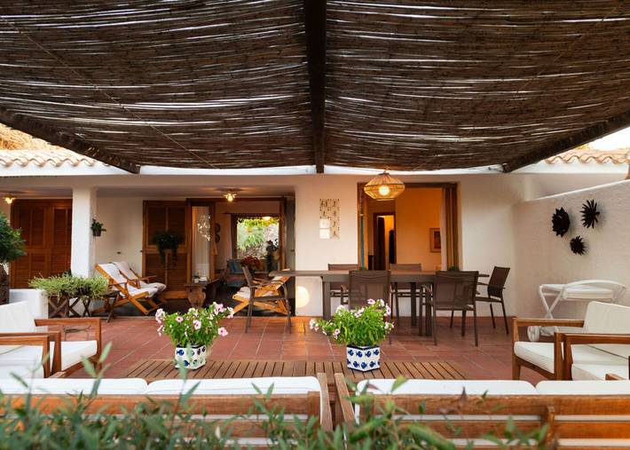 Villa 'Elena' mit Meerblick, WLAN und Klimaanlage in Portobello (Sardinien), Aglientu
