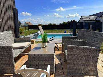 Camping pour 2 personnes, avec jardin et piscine dans le Cher