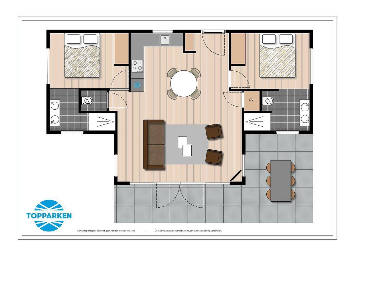 Résidence Valkenburg — Beekhoeve 4 personen Wellness (Spa) in Limburg