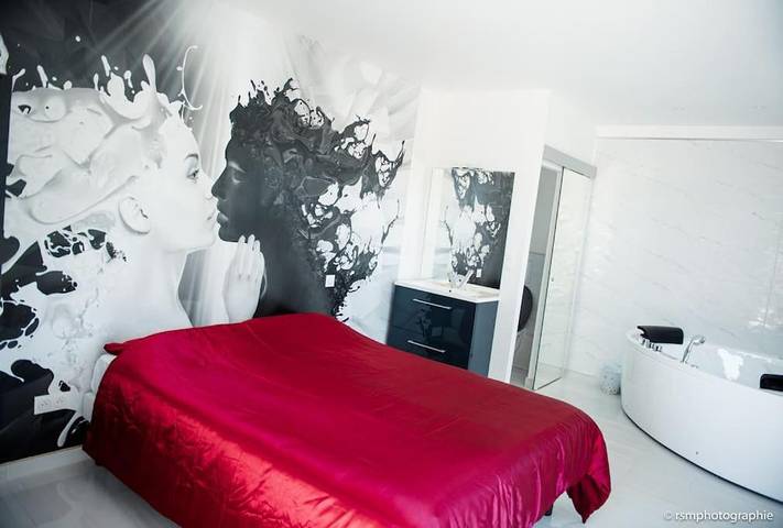 Villa pour 8 personnes, avec piscine ainsi que vue et jardin, animaux acceptés au Grau-d'Agde - 4