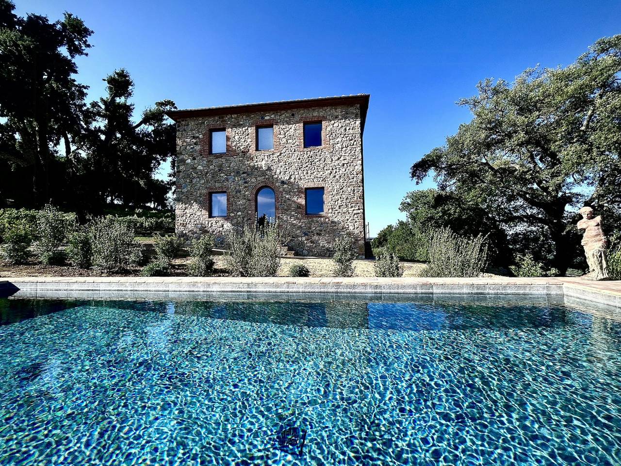 Luxusvilla mit Blick auf das Val d'Orcia in Roccastrada, Grosseto Provinz