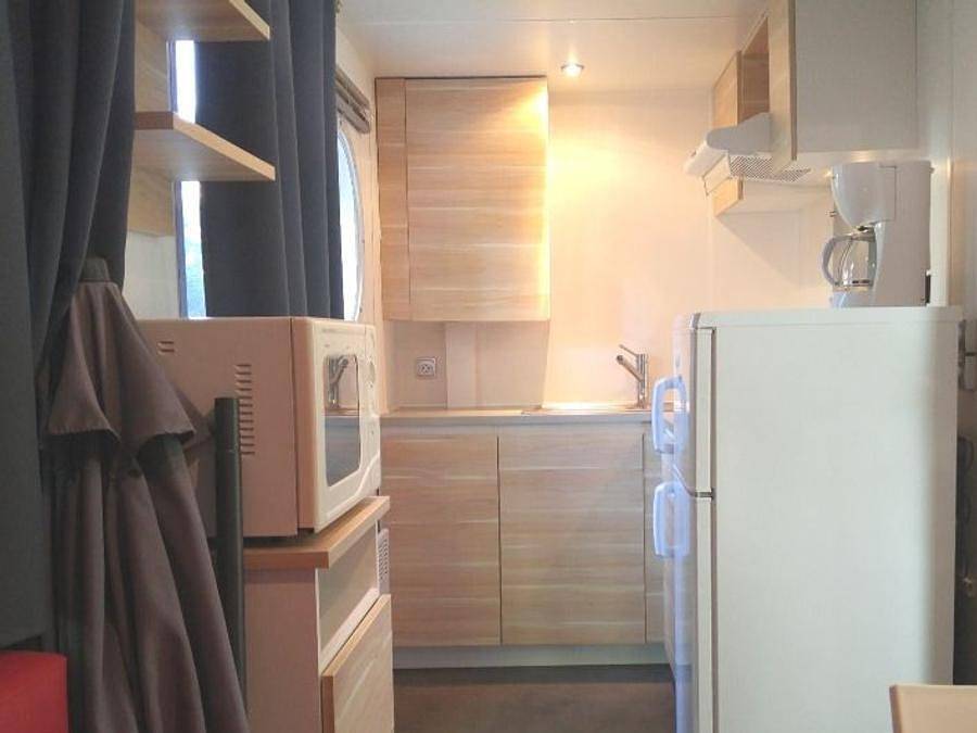 Camping Le Clos Virgile  - Mobilhome 4 personnes - Cocoon+ 4 personnes 1 chambre 18m² in Sérignan, Côte méditerranéenne (France)