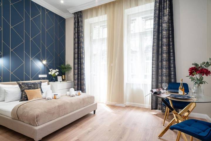 Apartahotel para 3 personas, con vistas en Budapest