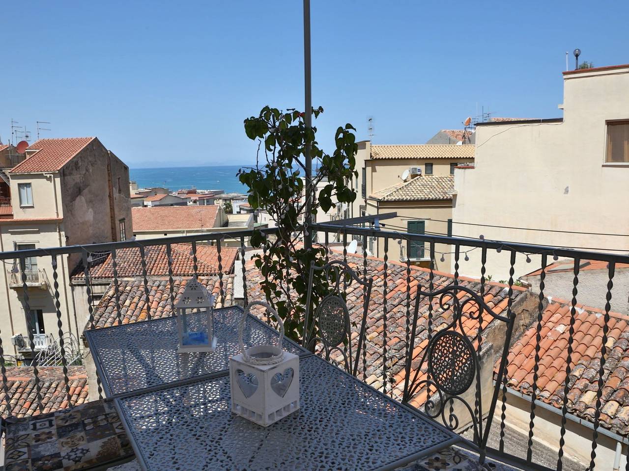 Appartement entier, Griechische Terrasse in Cefalù, Cefalù (Commune)