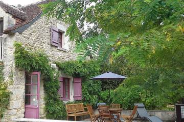 Gîte pour 4 personnes, avec terrasse et jardin à Azay-le-Rideau
