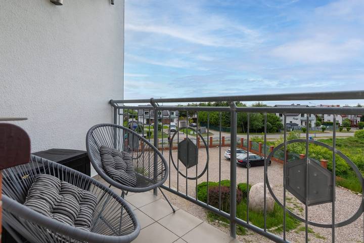 Studio für 3 Personen, mit Balkon/Terrasse, kinderfreundlich in Grzybowo - 3