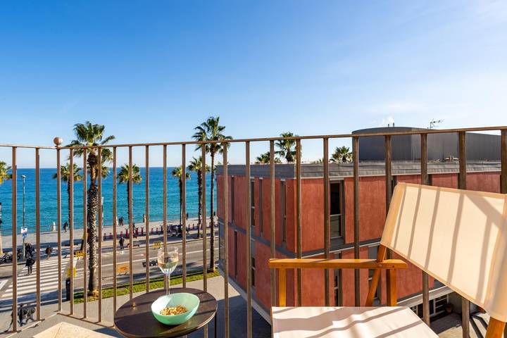 Apartamento de vacaciones para 4 personas, con Balcón en La Barceloneta