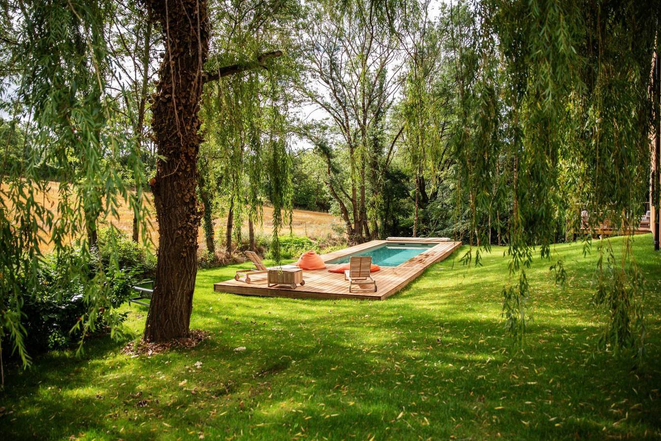 Dans Les Arbres - Maison authentique entre champ et forêt in Lanta, Lauragais