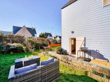 Gîte pour 2 personnes, avec jardin, animaux acceptés dans Plage de Grève Blanche (Guilvinec)