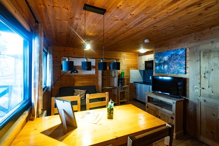 Vakantiehuis voor 4 personen, met Terras en Uitzicht op het meer in Spreewald