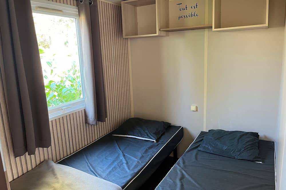 Mobile Home Dans Camping Calme in Biesheim, Región de Colmar