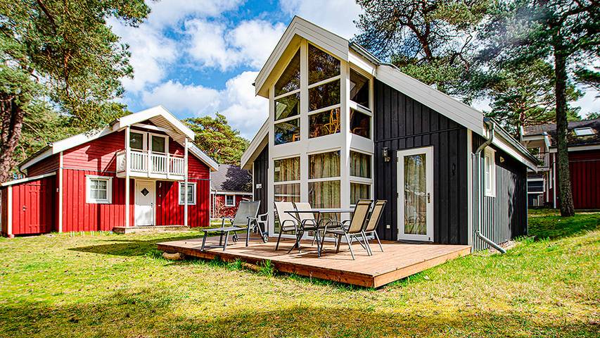 Holiday home for 6 people, with hot tub and terrace as well as sauna - 1