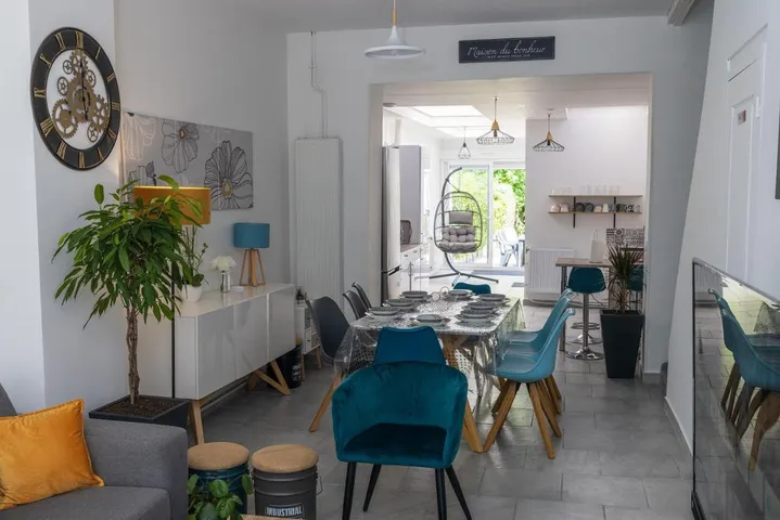Casa de vacaciones para 10 personas, con terraza y jardín - 1