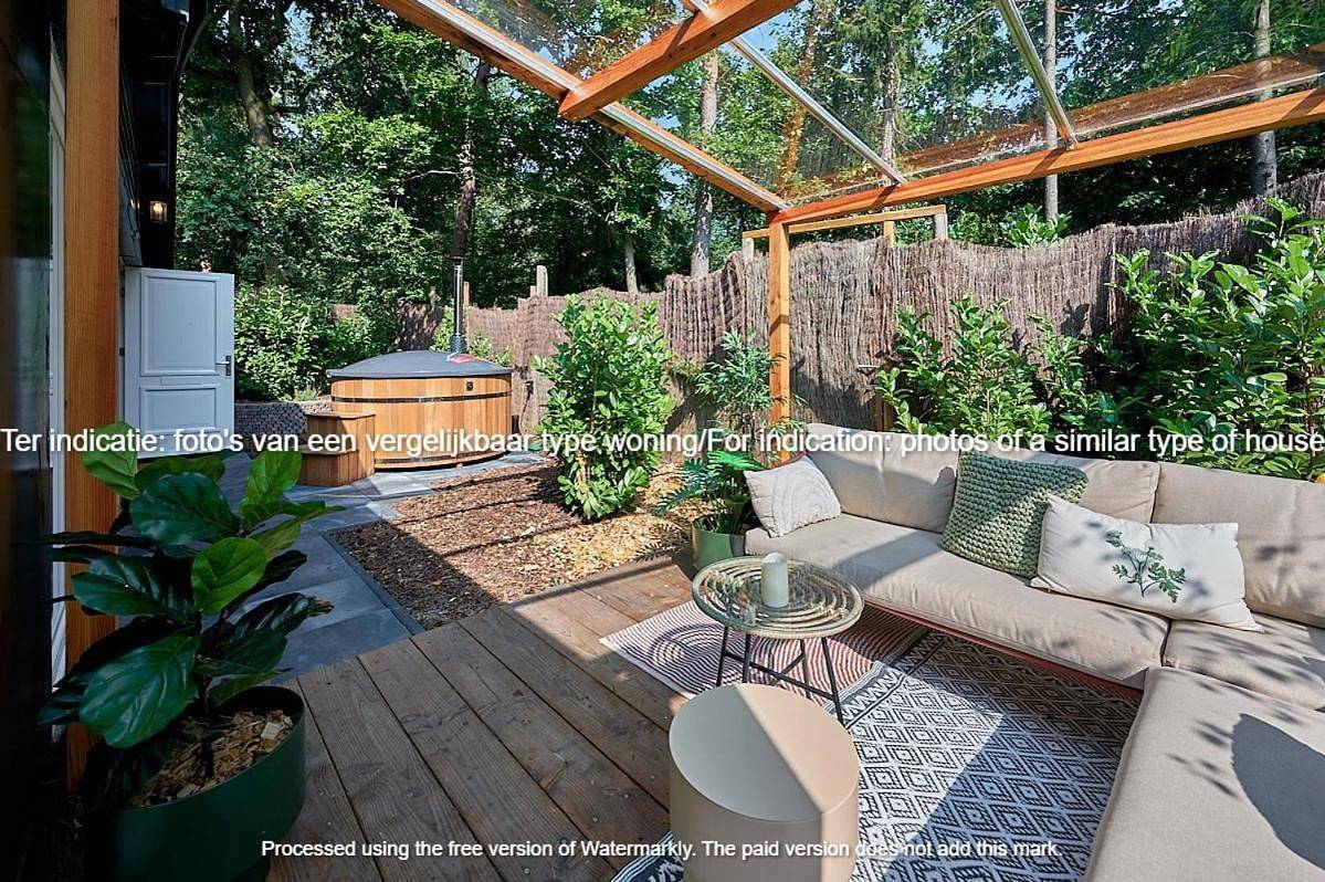 Zen-Bungalow no 7 max 4p met boskas sauna and hottub in Hardenberg, Regio Zwolle