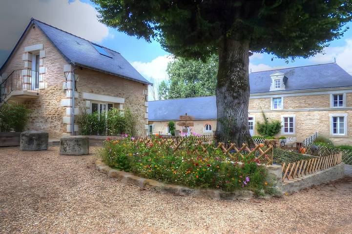 Chambre d’hôte pour 4 personnes, avec Jardin