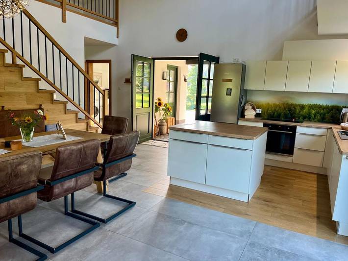 Ferienhaus für 10 Personen, mit Terrasse und Garten sowie Ausblick in Finnentrop
