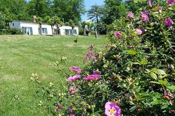 Gîte pour 2 personnes, avec terrasse et jardin à Lamothe-Montravel