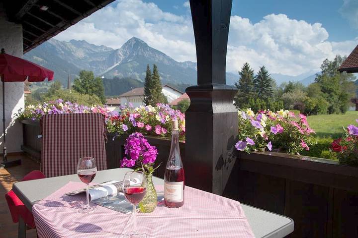 Ferienwohnung für 4 Personen, mit Balkon und Terrasse sowie Garten in Fischen - 2