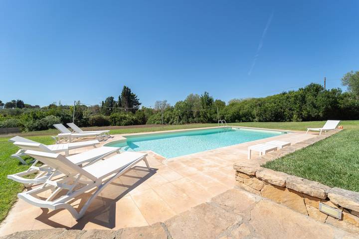 Villa con piscina per 6 persone, con Balcone/Terrazza e Idromassaggio ad Alghero