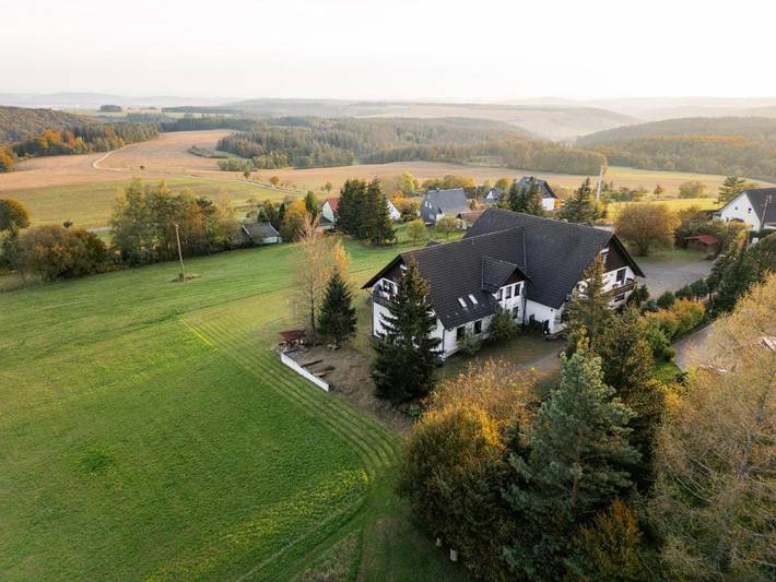 Hotel für 2 Personen, mit Ausblick und Garten, kinderfreundlich in Frankenblick