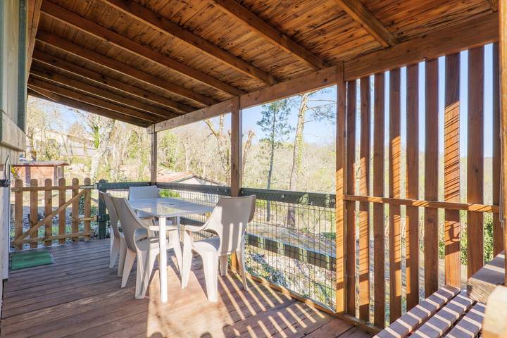 Appartement de vacances pour 5 personnes, avec jardin